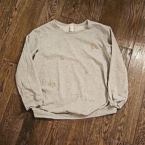 Maternity Jeweled Sweatshirt